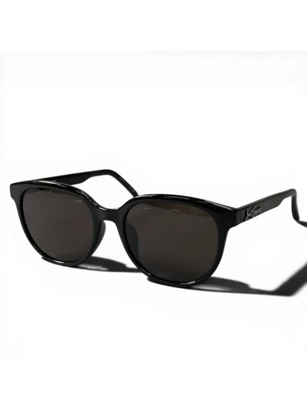 Saint Laurent Letterring Logo Sunglasses 55 20 Black Soft Case Included Eyewear